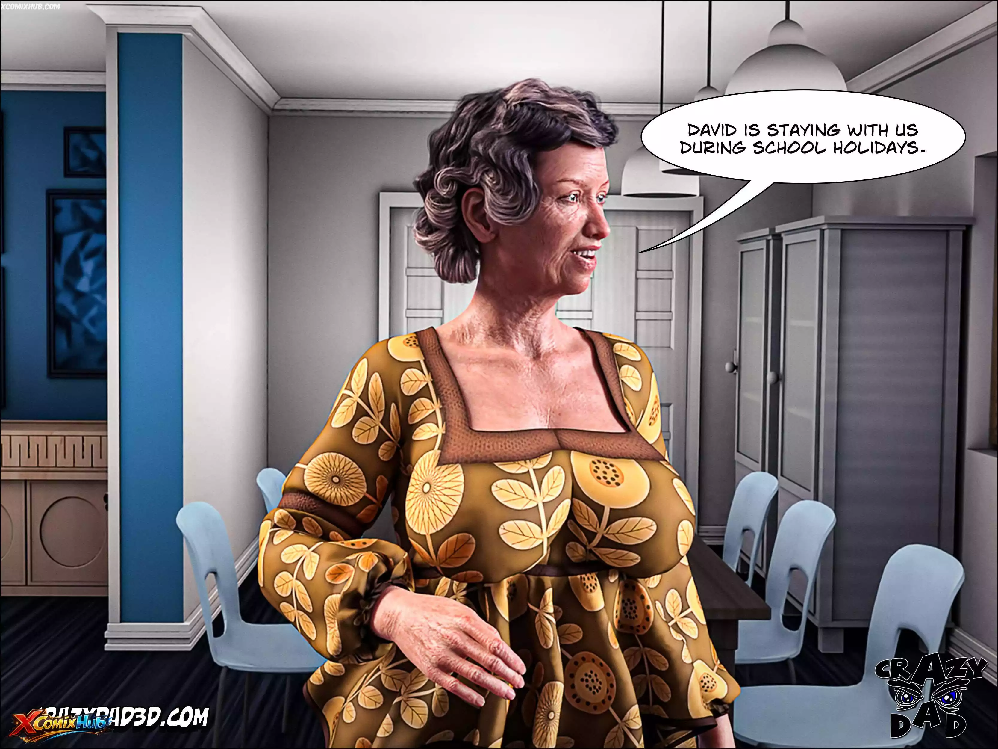 Father In Law At Home Chapter 18 Crazydad3d 083 Comic Page 83